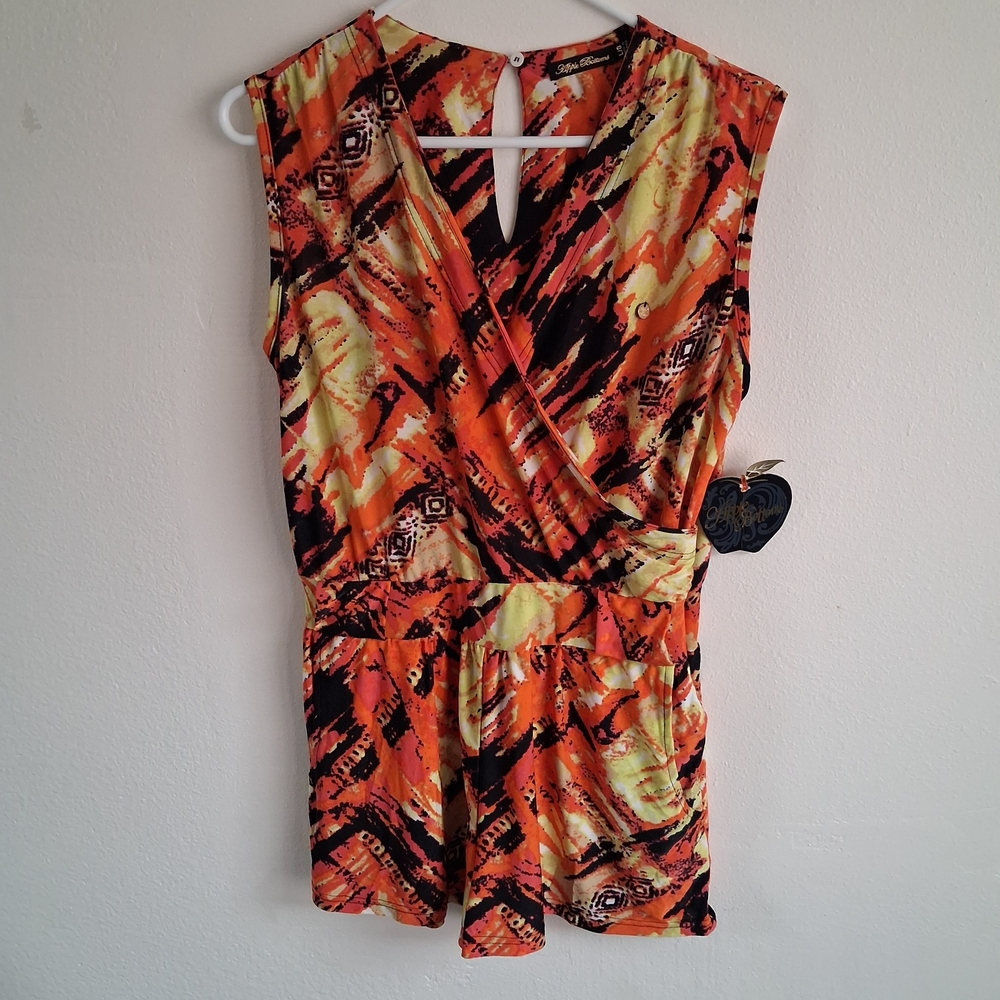 Vintage Apple Bottoms Romper Womens Large